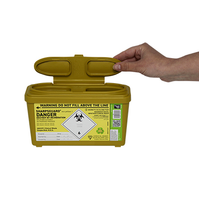 SHARPSGUARD Eco Yellow