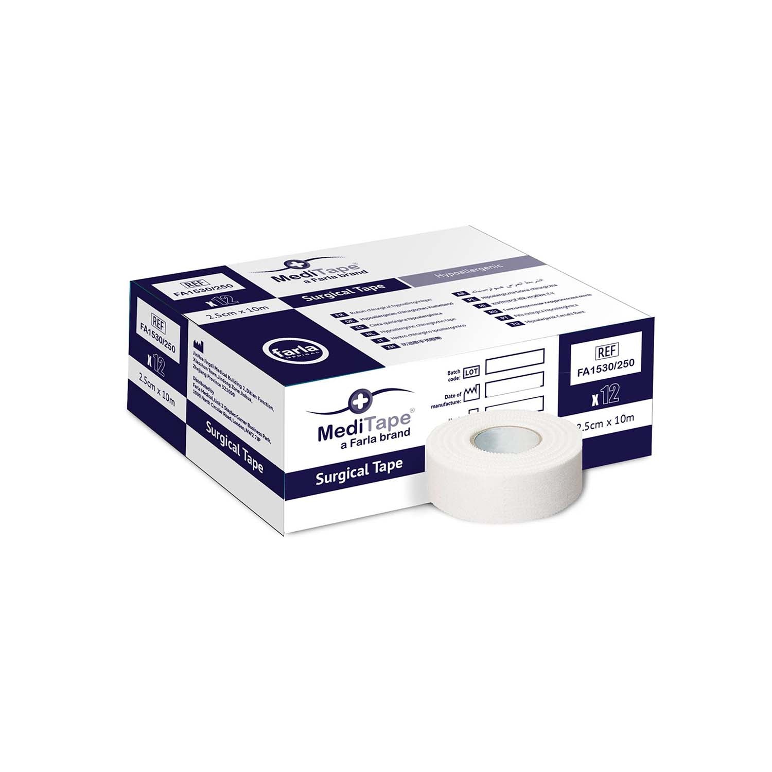 MediTape Hypoallergenic Surgical Tape