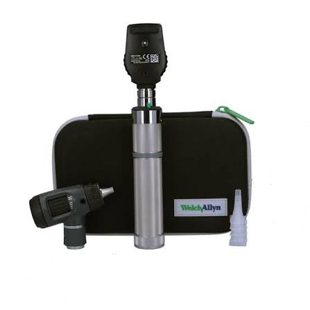 Welch Allyn 3.5V Coaxial Ophthalmoscope/MacroView Otoscope Diagnostic Set