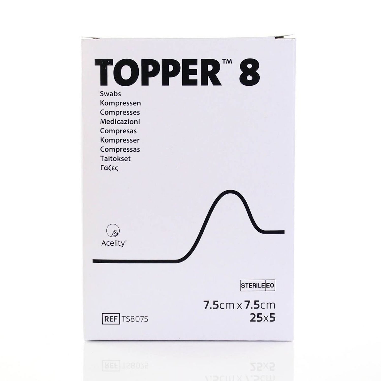 Topper 8 Non Woven Swabs 4ply
