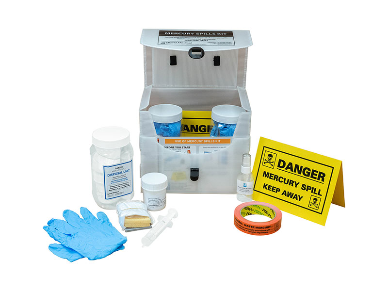 Guest Medical Medical Mercury Spill Kit Multi-Use 2 Spills Kit