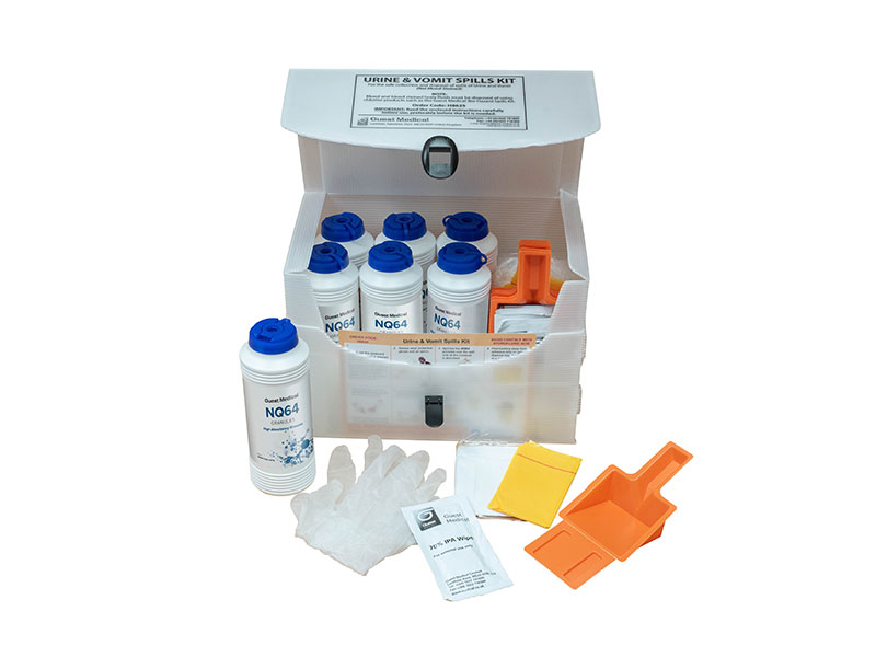 Guest Medical Urine and Vomit Spill Kit Multi-Use 8 Spills Kit