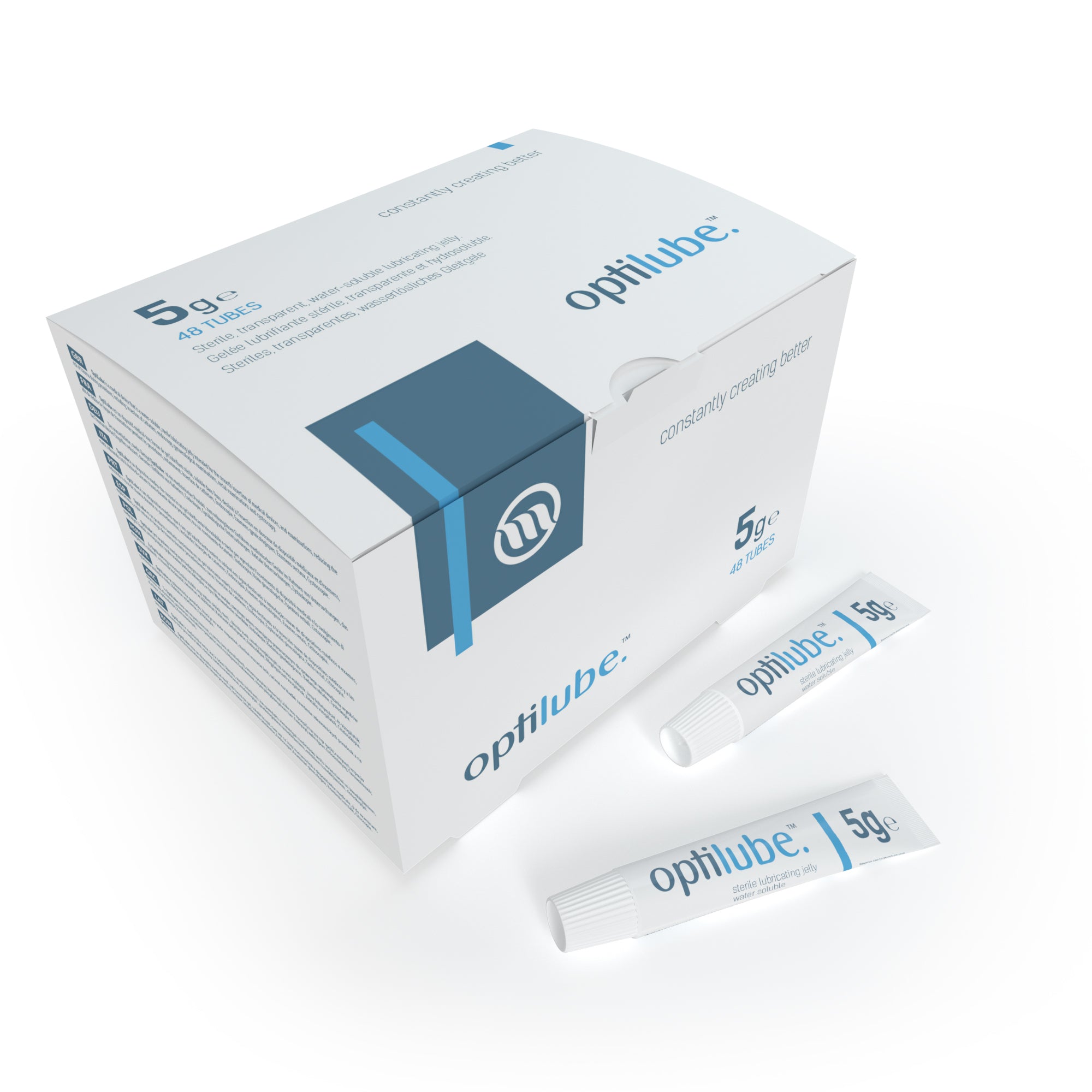 OptiLube Lubricating Jelly Reach Precision Tubes