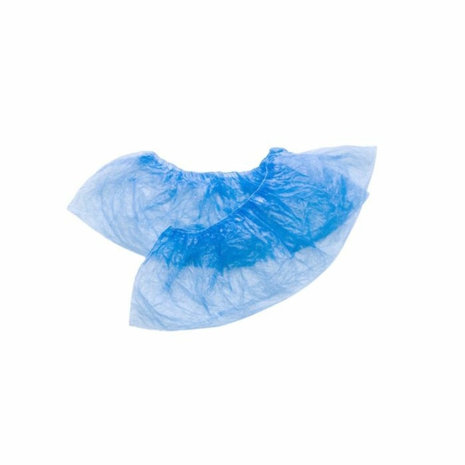 Disposable Blue Plastic Overshoes