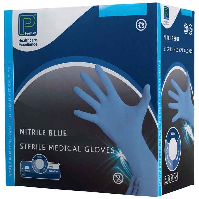 Performer Sterile Nitrile Gloves