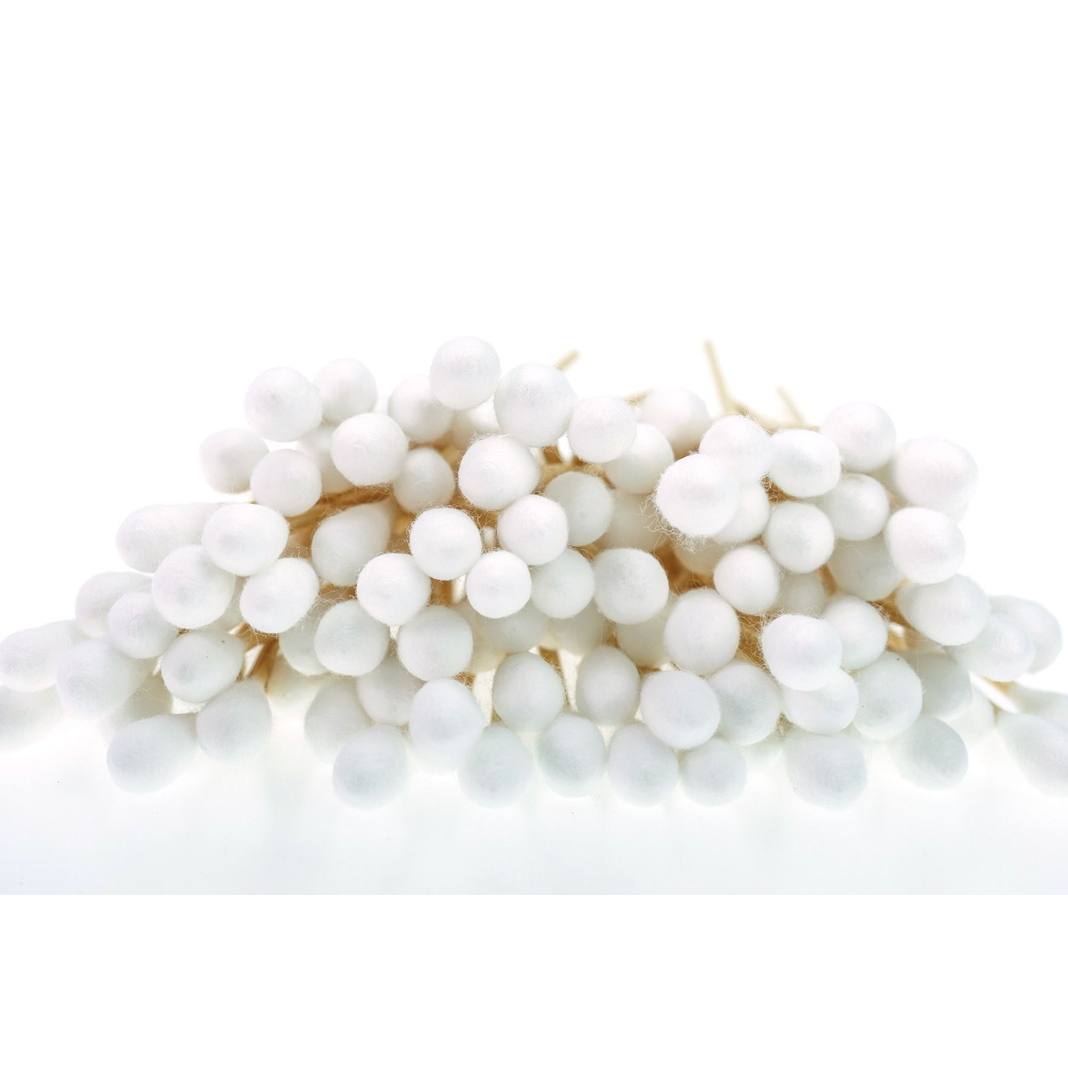 Small Tipped Wooden Cotton Swab Applicators