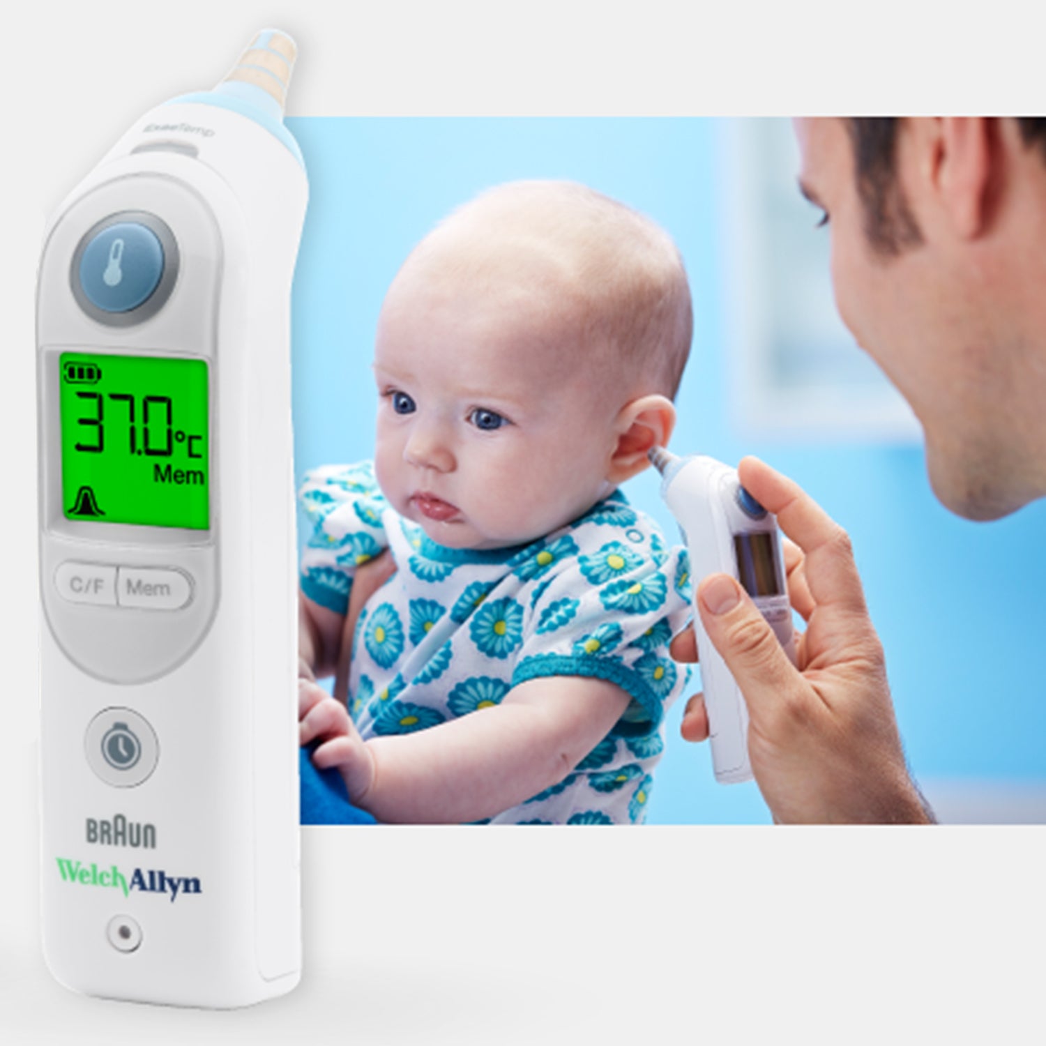 Welch Allyn Braun ThermoScan PRO 6000 Ear Thermometer