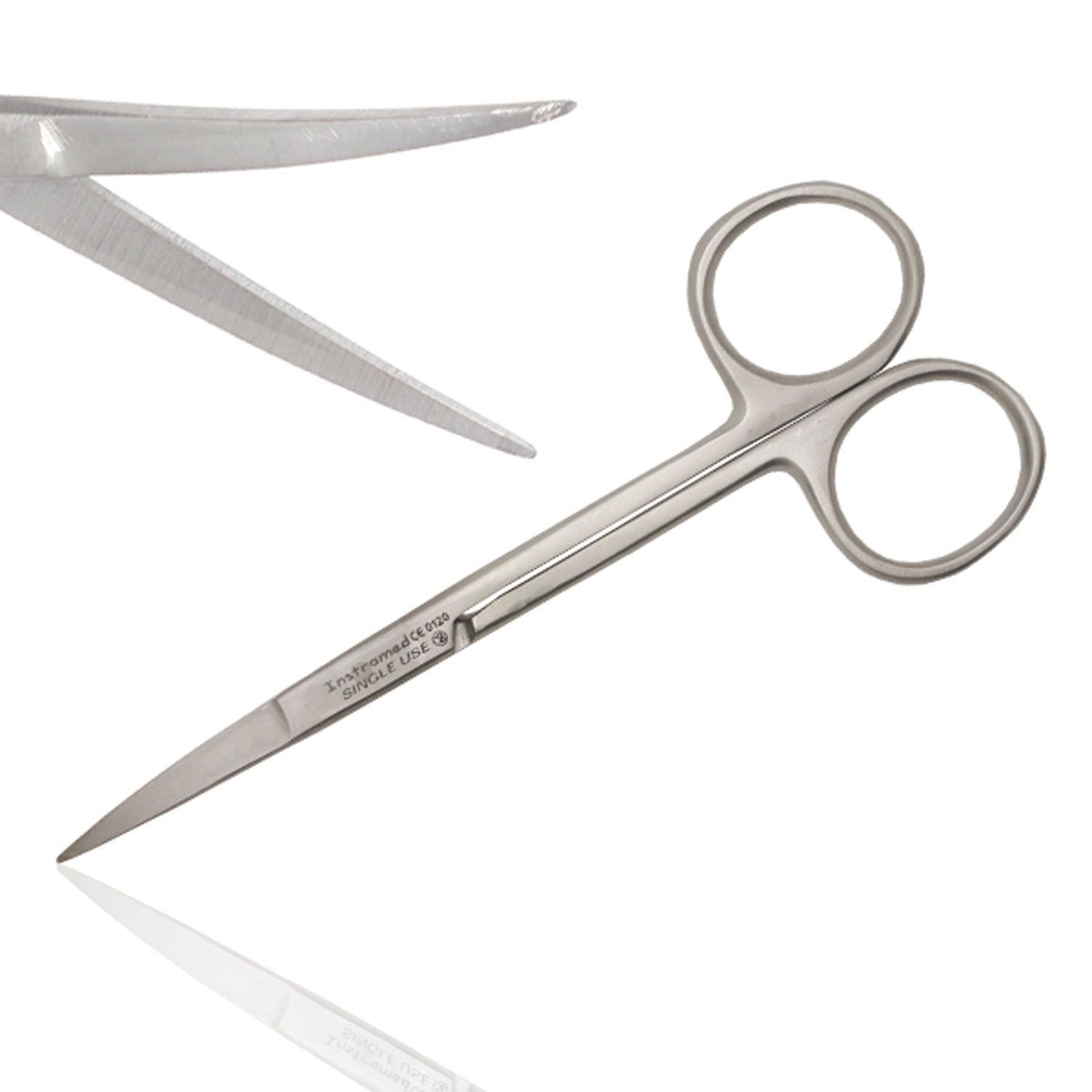 Iris Scissors Curved 11.5cm Metal