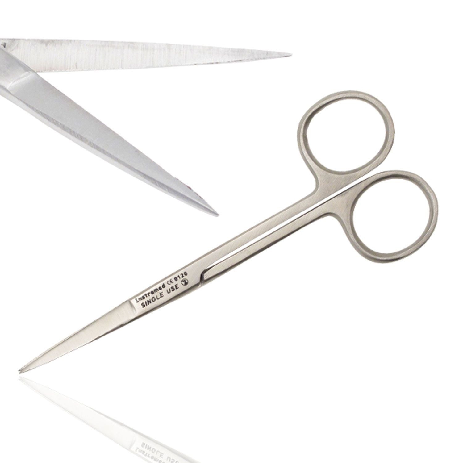 Iris Scissors Fine Straight 11cm Metal
