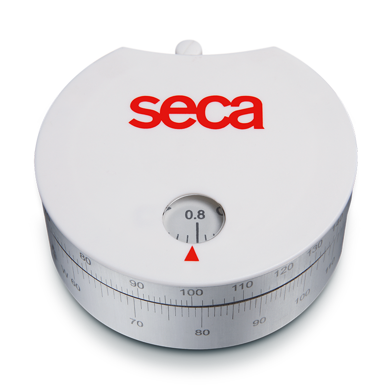 seca 203 | Circumference Measuring Tape | Retractable | WHR Calculator | 0-205cm