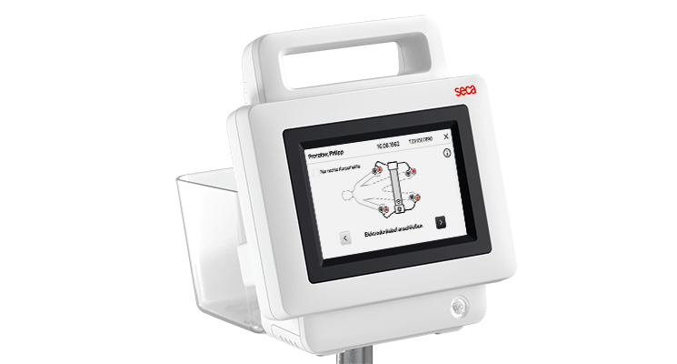 seca mBCA Go (525 c) | Body Composition Analyser | Portable | Lying