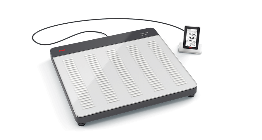 seca 651 | Flat Scale | Class III | ID-Display | Glass Platform | Wi-Fi