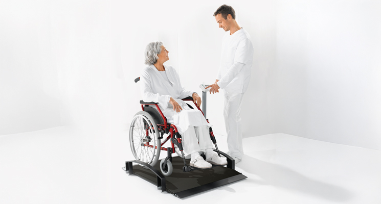 seca 665 | Wheelchair Scale | Class III | Side Rails | Wireless