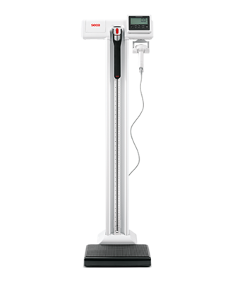 seca 777 | Column Scale | Height Measure | White