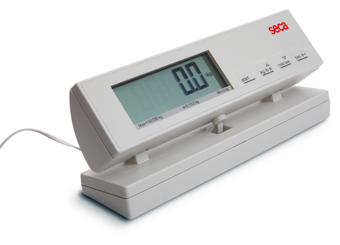 seca 869 | Flat Scale | Electronic | Cable Remote Display