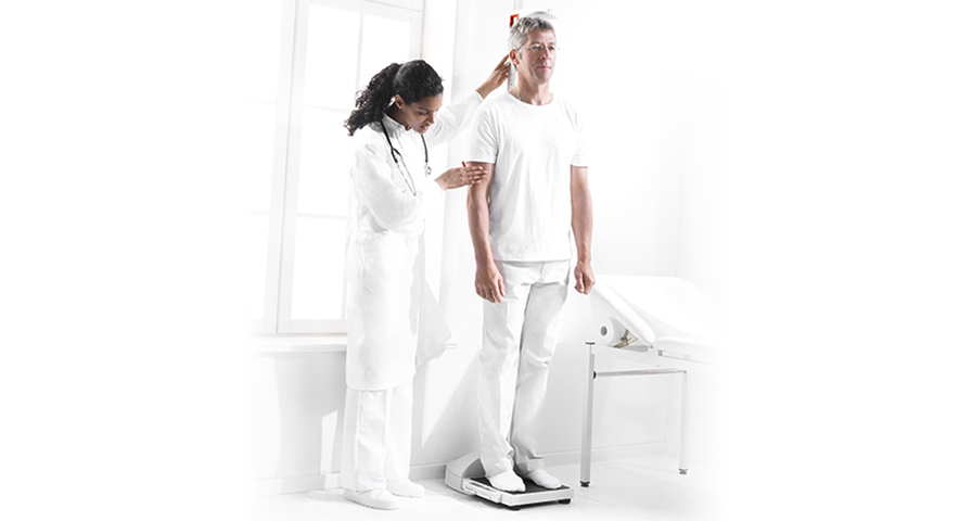 seca 874 | Flat Scale | Electronic | Double Display