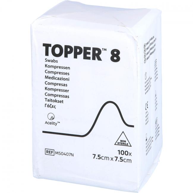 Topper 8 Non Woven Swabs 4ply