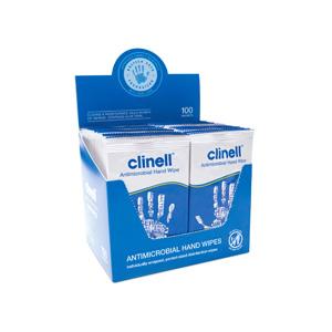 Clinell Antimicrobial Hand Wipes